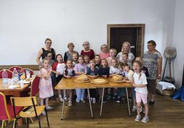 Warsztaty pieczenia chleba z Kołem Gospodyń Wiejskich