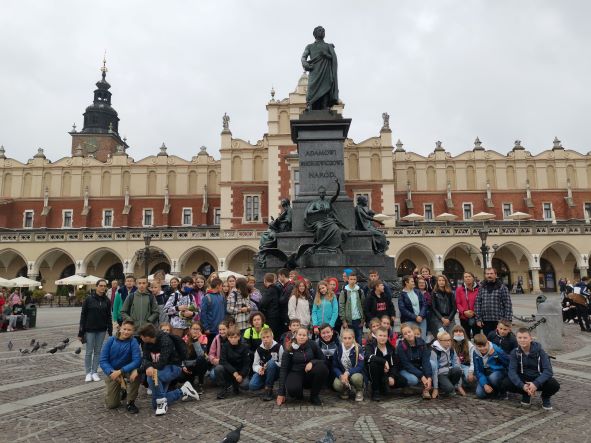 Wycieczka do Krakowa klas 7 i 8