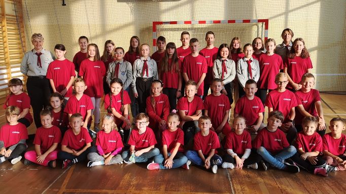 Inauguracja roku harcerskiego drużyny Orion