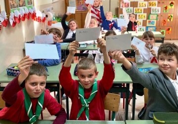 Uczniowie listy piszą – wymiana między trzecioklasistami z Leśnicy