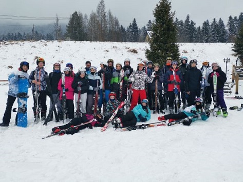 Wyjazd na narty klas ósmych