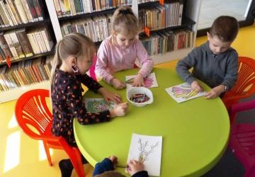 Zajęcia dla zerówek w Bibliotece Publicznej