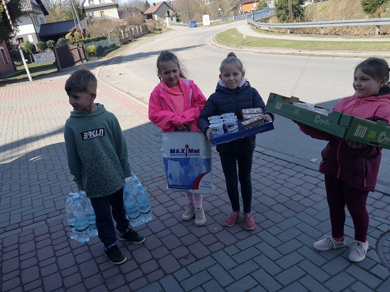 Pomagamy w dalszym ciągu!