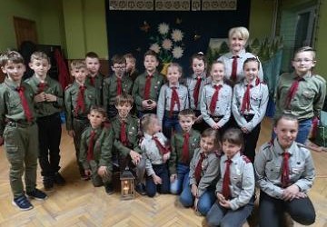 Biwak zuchów i harcerzy w Wierchomli