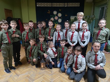 Biwak zuchów i harcerzy w Wierchomli