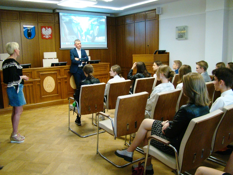 Spotkanie z panem Burmistrzem