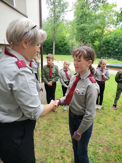 ,, Znaczek zucha na mundurze to jest wyróżnienie duże’’