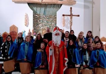 Święty Mikołaj w naszym kościele