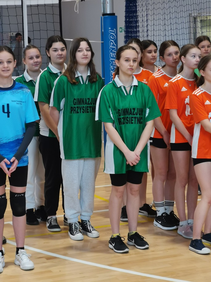 Turniej piłki siatkowej dziewcząt klas ósmych