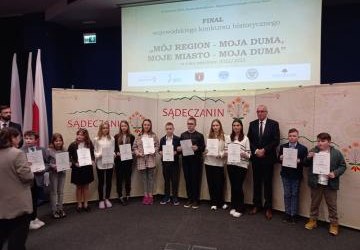 Finał Wojewódzkiego Konkursu Historycznego „Mój Region – Moja Duma, Moje Miasto – Moja duma”