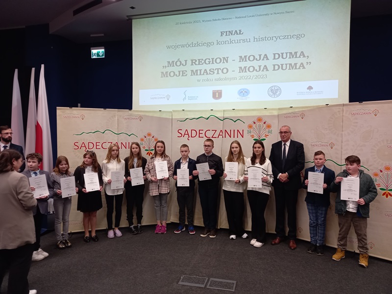 Finał Wojewódzkiego Konkursu Historycznego „Mój Region – Moja Duma, Moje Miasto – Moja duma”