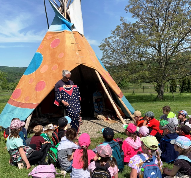 Indiański amulet – wycieczka pierwszoklasistów