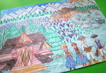 Sukces w Międzynarodowym Konkursie Plastycznym