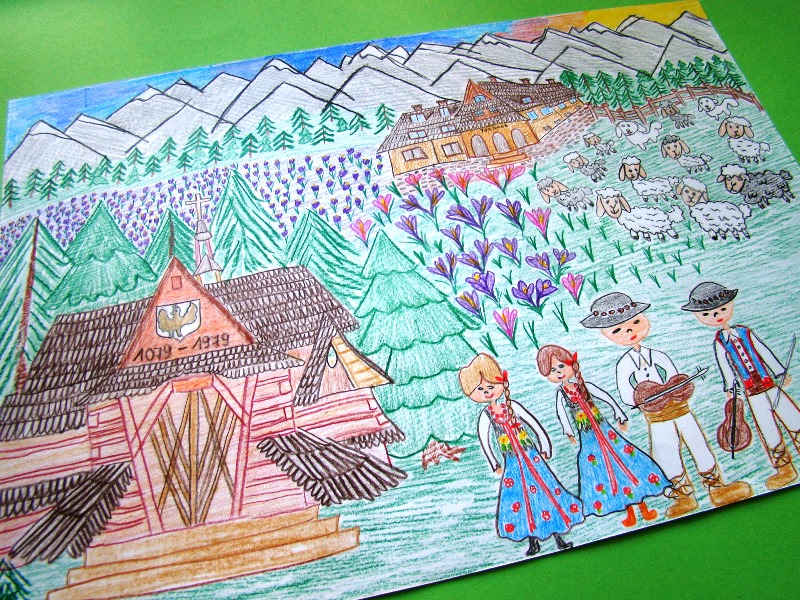 Sukces w Międzynarodowym Konkursie Plastycznym