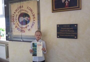 Wyróżnienie w konkursie Międzynarodowych Spotkań dla Dzieci i Młodzieży „Moja przygoda w Muzeum” 2023 r.