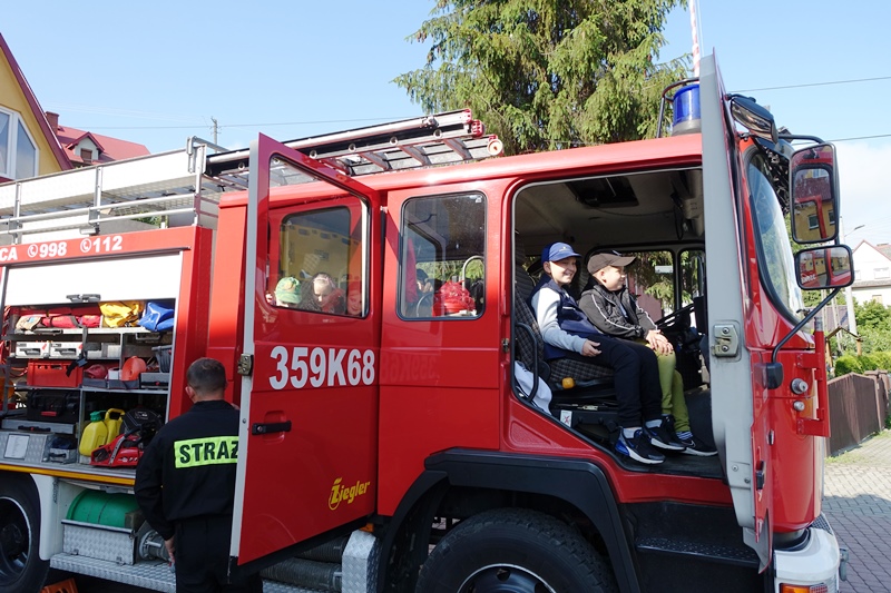 Spotkanie ze strażakami