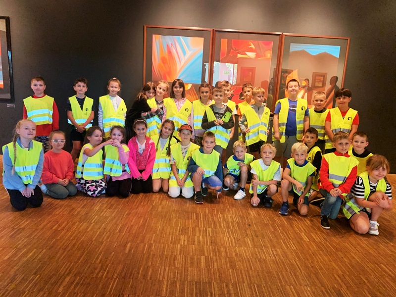 Warsztaty malarskie uczniów kl. II w  MCK w Nowym Sączu