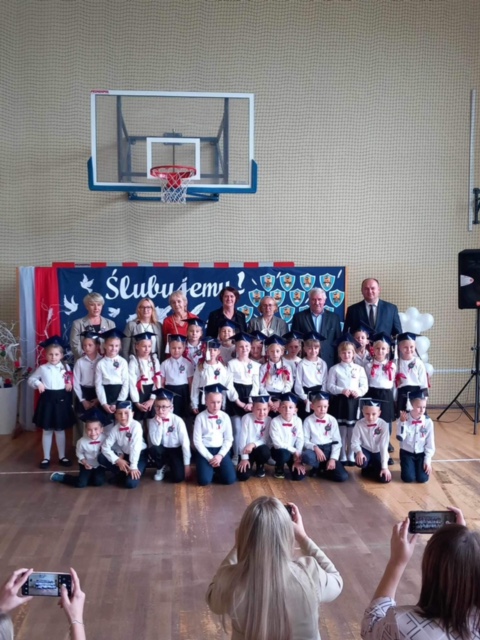 ,,My uczniowie klasy I uroczyście ślubujemy”