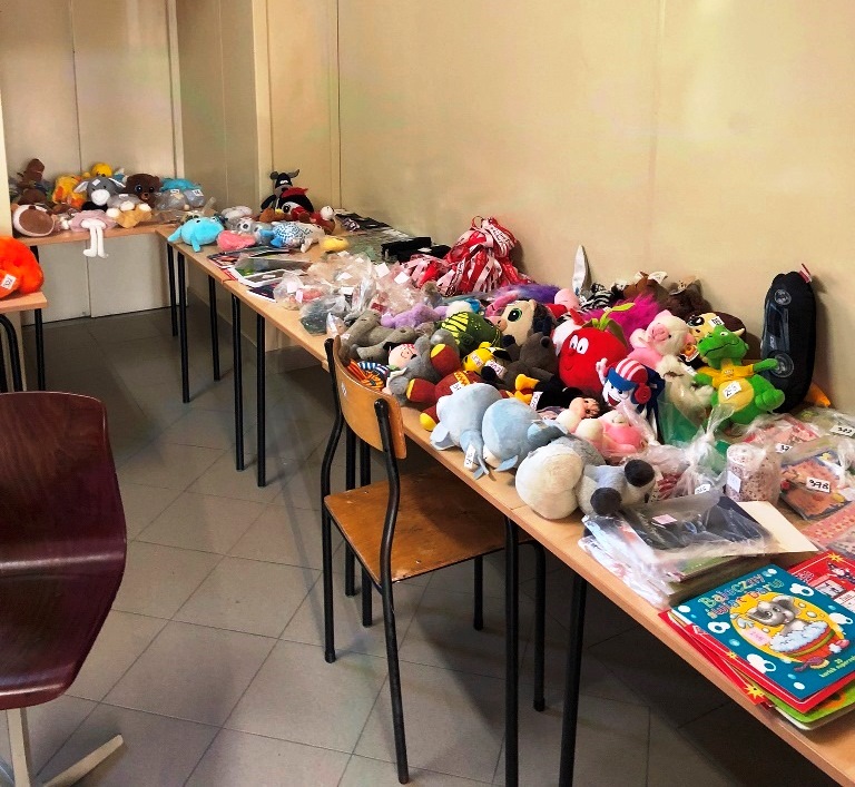 Wolontariat szkolny  i SU dla Wiktorii Wróbel