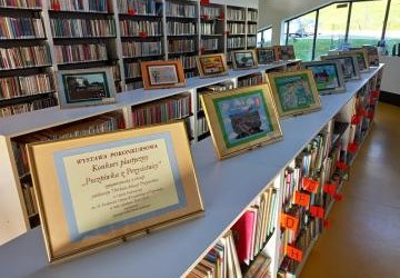 Wystawa pokonkursowa w Bibliotece Publicznej w Przysietnicy