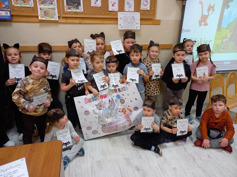 „Dzień kota” w oddziale przedszkolnym