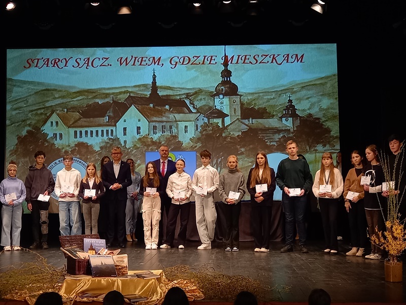 Finał gminnego konkursu wiedzy o Starym Sączu