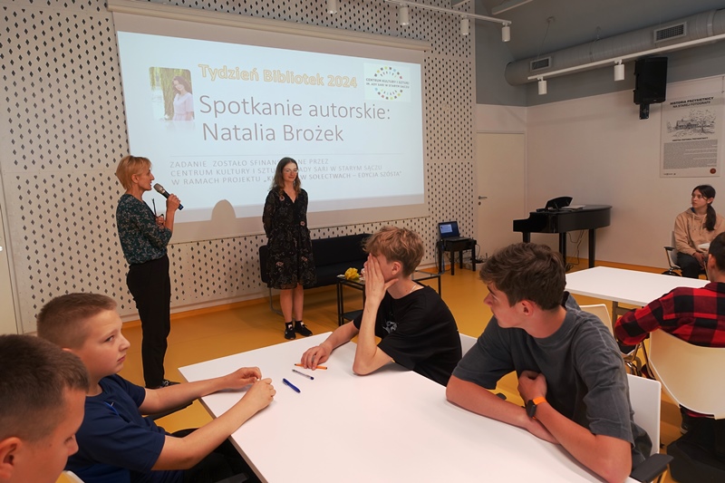 Spotkanie autorskie z Natalią Brożek