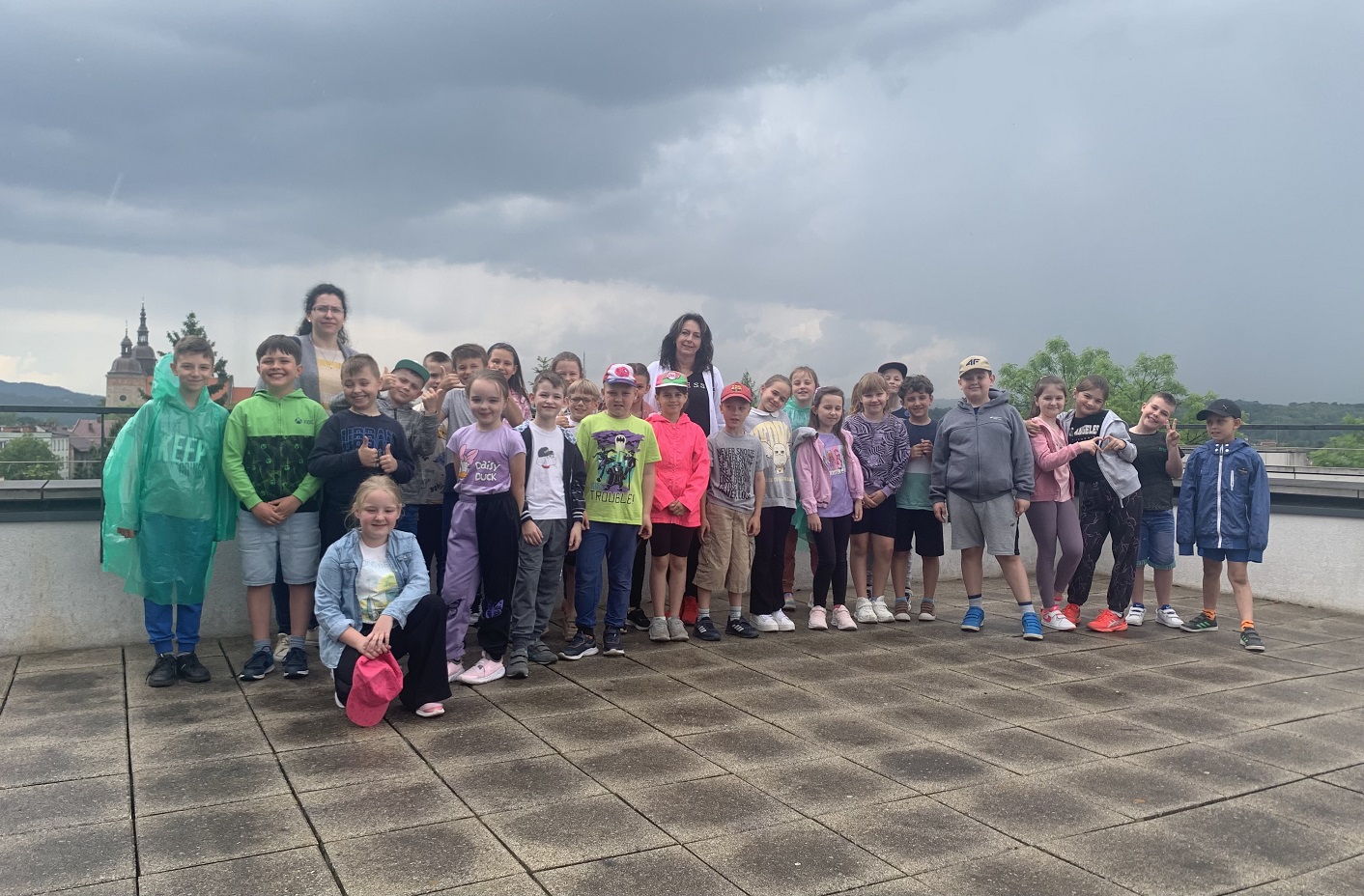 Galeria od kuchni -  uczniowie klas II w Galerii Sztuki Współczesnej BWA Sokół