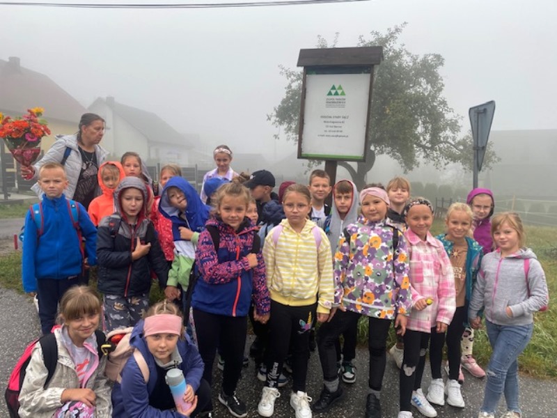 Klasa 2 na warsztatach przyrodniczych