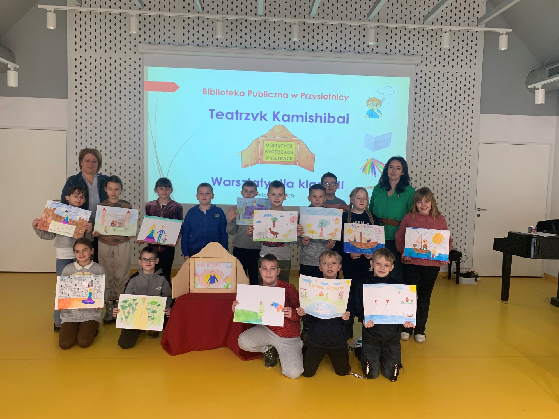 Warsztaty Kamishibai  w klasie III a