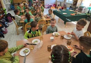 Przywitanie wiosny w odziałach przedszkolnych