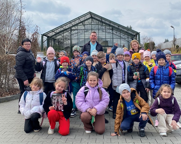 Wycieczka klas pierwszych do Nowego Sącza.