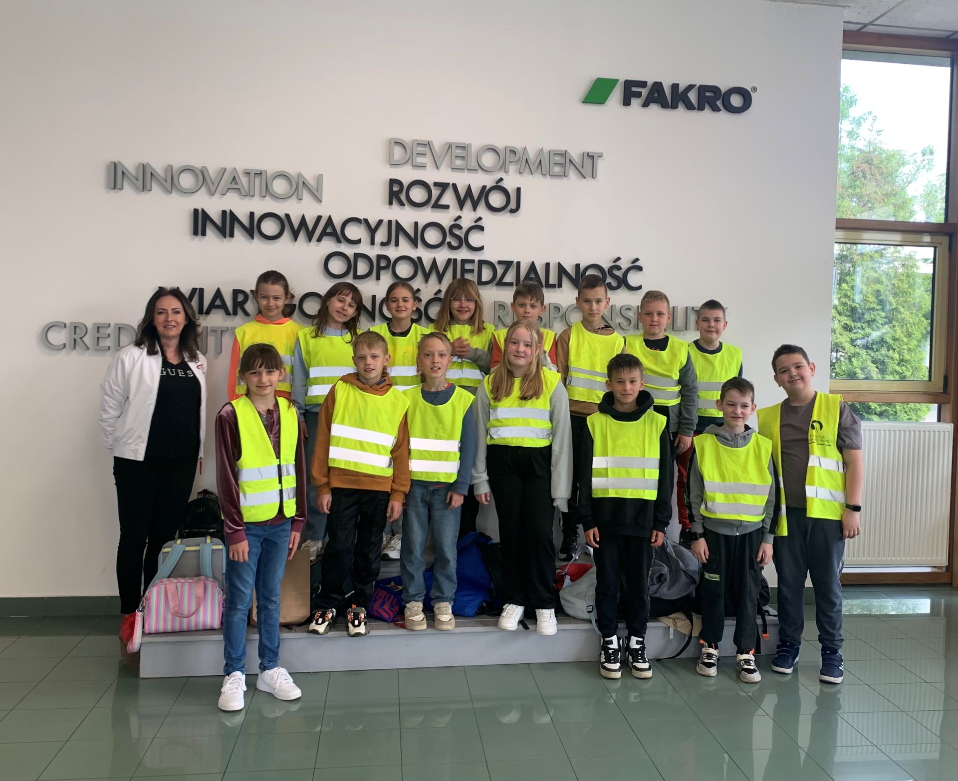 Wycieczka edukacyjna do firmy FAKRO w Nowym Sączu