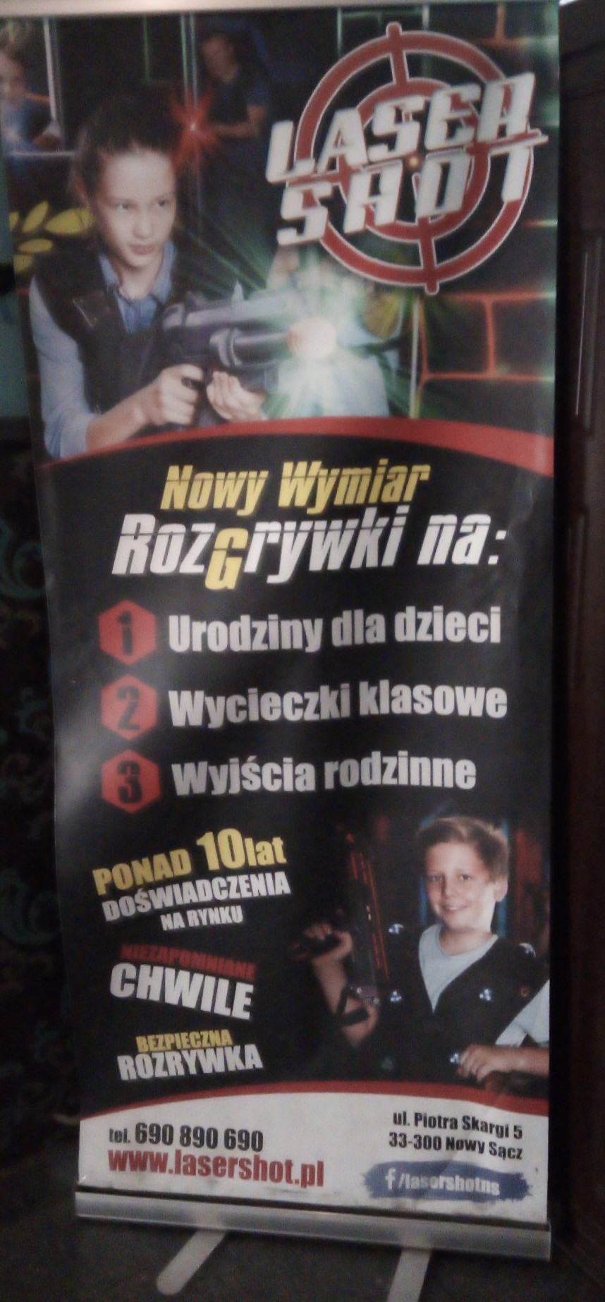 Dzień Dziecka klasy ósmej w Laser Shot