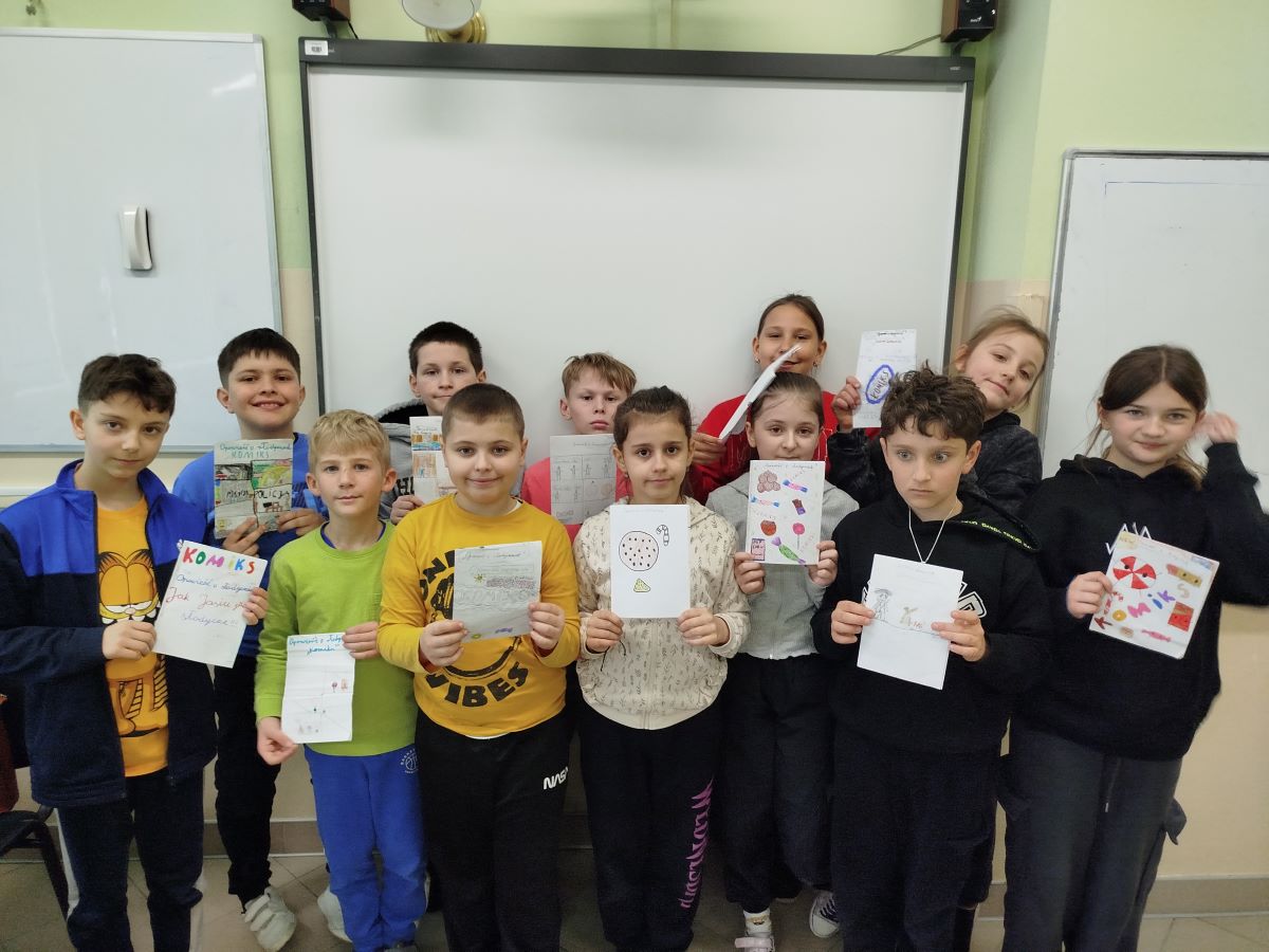 „Zdrowo jem, więcej wiem!” – etap wiosenny projektu