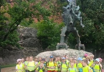 Oddziały przedszkolne na wycieczce w Krakowie