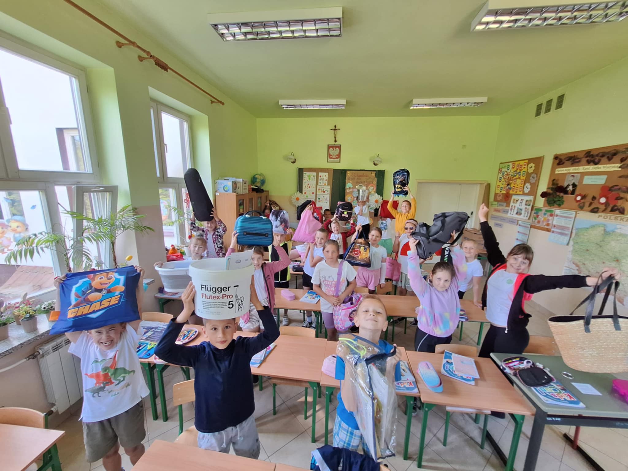 Dzień bez plecaka – kreatywność naszych uczniów nie zna granic!