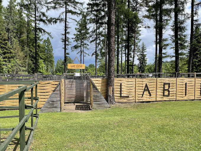 Zakończenie roku szkolnego klasy IV b w Labilandzie w Skrudzinie.