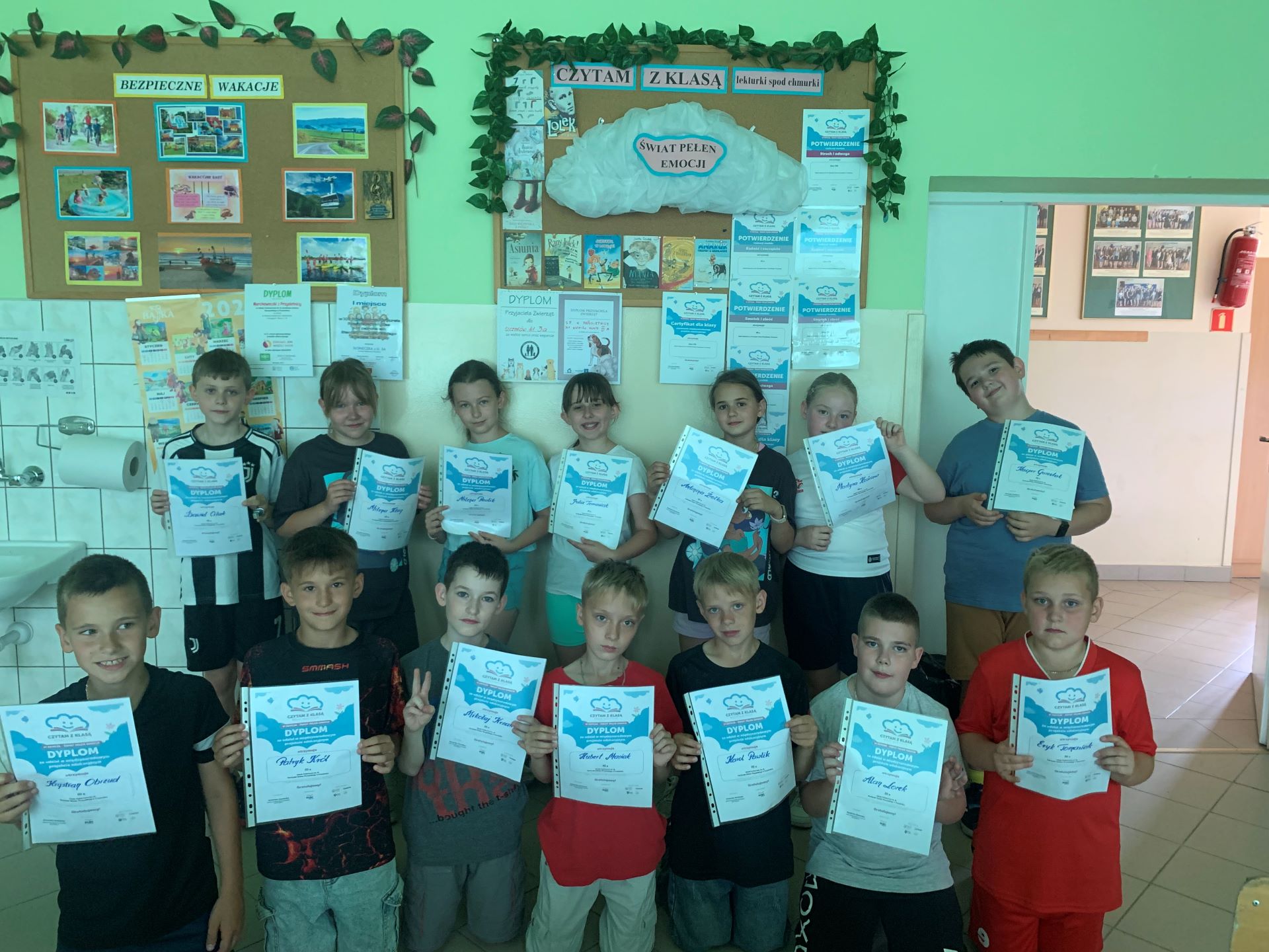 Chmurka pełna uczuć – podsumowanie innowacji pedagogicznej w kl. 3a