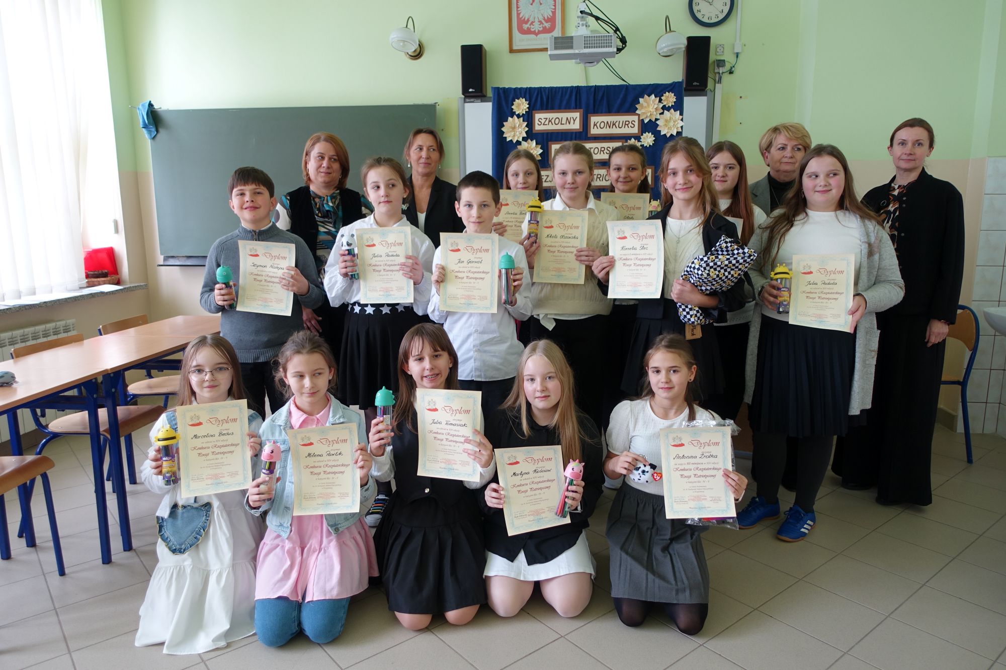 XIV Konkurs Recytatorski Poezji Patriotycznej dla uczniów klas IV - VIII