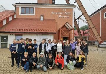 Wycieczka klas czwartych do Bochni