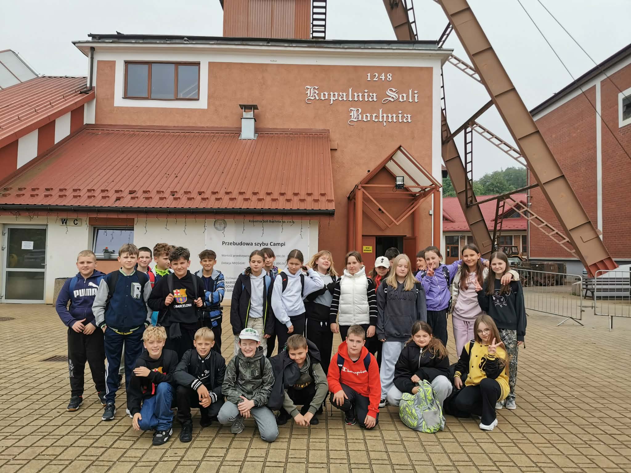 Wycieczka klas czwartych do Bochni