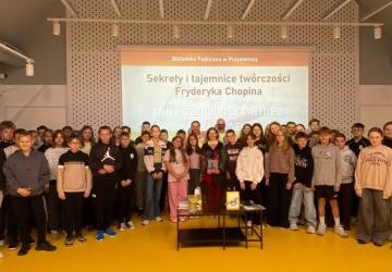 Spotkanie „Sekrety i tajemnice twórczości Fryderyka Chopina” w Bibliotece