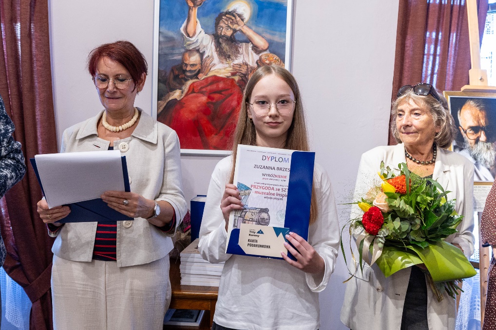 Wyróżnienia w konkursie „Przygoda ze sztuką - muzealne inspiracje”